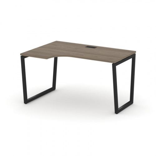 Style Project Стол рабочий эргоном. SN-4T2.SPA-002(L) Акация Лорка/Металл Антрацит/Заглушка Пластик фото 4 Style Project Стол рабочий эргоном. SN-4T2.SPA-002(L) Акация Лорка/Металл Антрацит/Заглушка Пластик фото 4