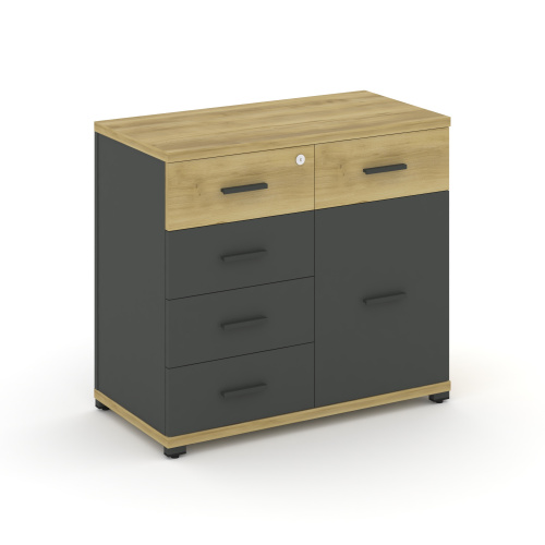 Тумба приставная с 5 ящиками Concept CN.TSP-016 A