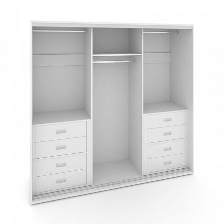 Корпус 3-х секционного шкафа низкого L=1619мм Maris SH.K3-1.2 K5