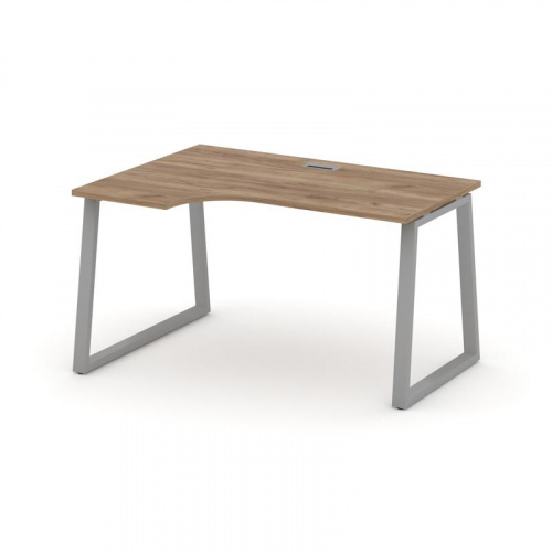 Style Project Стол рабочий эргоном. SN-6T1.SPA-012(L) Акация Лорка/Металл Антрацит/Заглушка Пластик фото 10