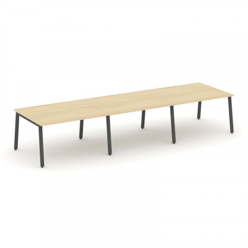 Style Project Стол переговорный SN-6A.SPRG-053.3 Тиквуд Светлый/Металл Антрацит 4140*1180*750 фото 22 Style Project Стол переговорный SN-6A.SPRG-053.3 Тиквуд Светлый/Металл Антрацит 4140*1180*750 фото 22