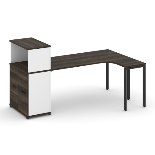 Стол эргономичный с опорным распашным шкафом Concept CN.SA-214(R) Стол эргономичный с опорным распашным шкафом Concept CN.SA-214(R)