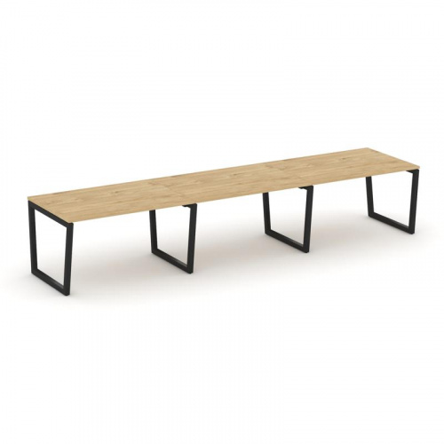 Style Project Стол переговорный SN-5T2.SPRG-022.3 Акация Лорка/Металл Антрацит 3540*980*750 Style Project Стол переговорный SN-5T2.SPRG-022.3 Акация Лорка/Металл Антрацит 3540*980*750