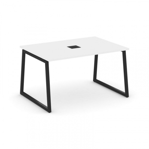 Style Project Стол переговорный SN-4T1.SPRG-002 Акация Лорка/Металл Антрацит/Заглушка Металл Антраци фото 7