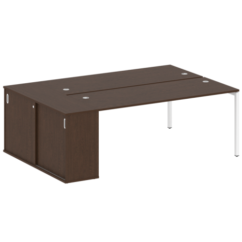 Бенч-система с шкафом-купе на П-обр. м/к Metal System Quattro 40БП.РС-СШК-1.5 фото 5 Бенч-система с шкафом-купе на П-обр. м/к Metal System Quattro 40БП.РС-СШК-1.5 фото 5