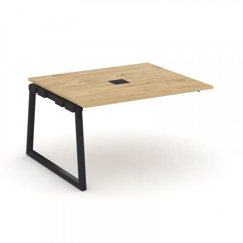 Style Project Проходной наб. элем. перег. стола SN-5T1.NSPRG-034 Акация Лорка/Металл Антрацит/Заглуш