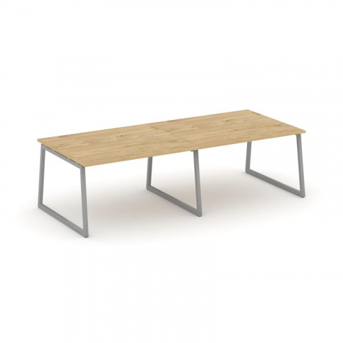 Style Project Стол переговорный SN-4T1.SPRG-043.3 Акация Лорка/Металл Антрацит 2760*1180*750 фото 3 Style Project Стол переговорный SN-4T1.SPRG-043.3 Акация Лорка/Металл Антрацит 2760*1180*750 фото 3