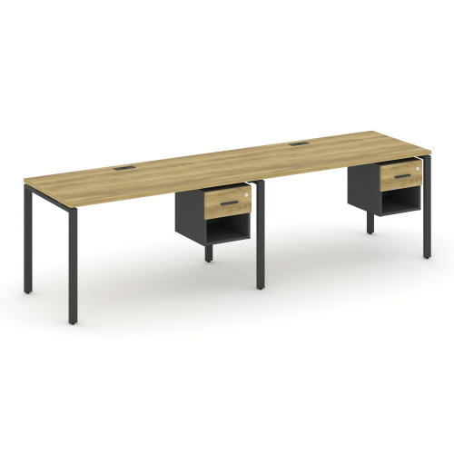 Бенч-система на 2 места с подвесными тумбами Concept CN.ORS-117 фото 4