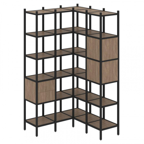 Стеллаж офисный угловой Loft VR.L-34 фото 10 Стеллаж офисный угловой Loft VR.L-34 фото 10