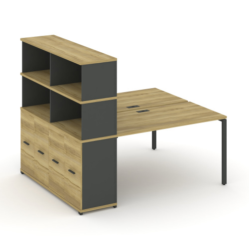 Бенч-система с опорным распашным шкафом Concept CN.DRS-230 фото 4 Бенч-система с опорным распашным шкафом Concept CN.DRS-230 фото 4