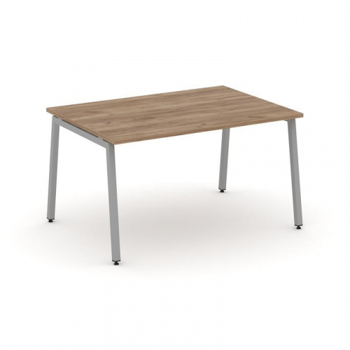 Style Project Стол переговорный SN-4A.SPRG-004.3 Дуб Табак/Металл Белый 1580*980*750 фото 12