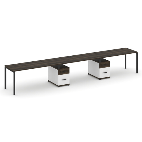 Бенч-система на 3 места с 2 опорными тумбами Concept CN.ORS-340 фото 9