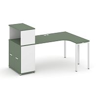 Стол эргономичный с опорным распашным шкафом Concept CN.SA-213(R)
