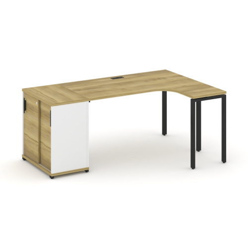 Стол эргономичный с опорным шкафом-купе Concept CN.SA-217(R) Стол эргономичный с опорным шкафом-купе Concept CN.SA-217(R)
