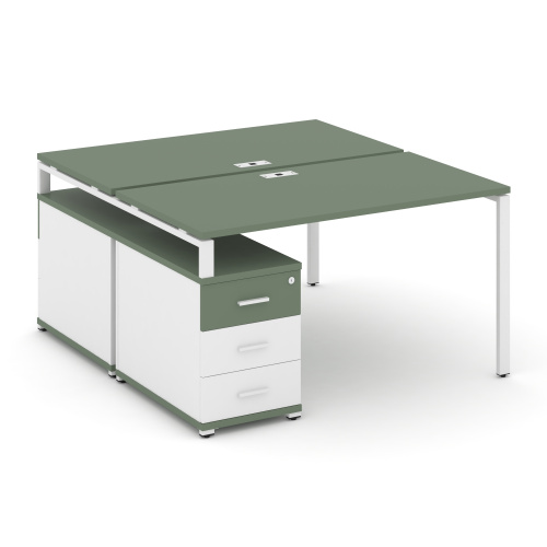 Бенч-система на 2 места с опорной тумбой Concept CN.DRS-301 фото 5 Бенч-система на 2 места с опорной тумбой Concept CN.DRS-301 фото 5