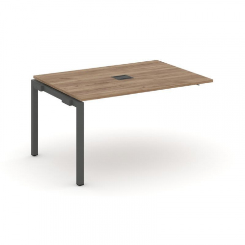 Style Project Проходной наб. элем. перег. стола SN-5P.NSPRG-001 Дуб Наварра/Металл Черный 980*980*75 фото 20