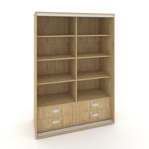 Корпус 2-х секционного шкафа низкого L=1300мм Maris SH.K2-3.2 K6 фото 3 Корпус 2-х секционного шкафа низкого L=1300мм Maris SH.K2-3.2 K6 фото 3