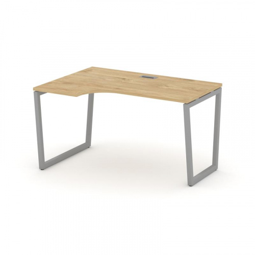 Style Project Стол рабочий эргоном. SN-4T2.SPA-002(L) Акация Лорка/Металл Антрацит/Заглушка Пластик фото 2 Style Project Стол рабочий эргоном. SN-4T2.SPA-002(L) Акация Лорка/Металл Антрацит/Заглушка Пластик фото 2