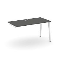 Style Project Стол-приставка к опор. элем. SN-4A.OPRS-013 Антрацит/Металл Белый 1380*700*750