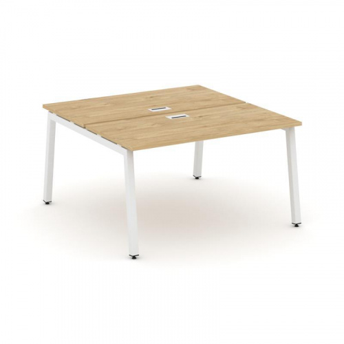 Style Project Рабочая станция 2-х сторон. SN-5A.DRS-021 Акация Лорка/Металл Белый 980*1632*750 фото 27