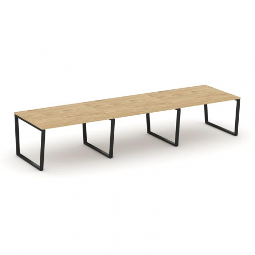 Style Project Стол переговорный SN-6T2.SPRG-053.3 Акация Лорка/Металл Антрацит 4410*1180*750 Style Project Стол переговорный SN-6T2.SPRG-053.3 Акация Лорка/Металл Антрацит 4410*1180*750