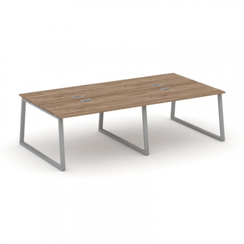 Style Project Рабочая станция 2-х сторон. SN-6T1.DRS-044 Акация Лорка/Металл Антрацит/Заглушка Пласт фото 10