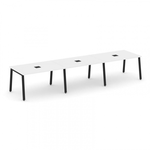 Style Project Стол переговорный SN-6A.SPRG-022 Белый/Металл Белый 3540*980*750 фото 6