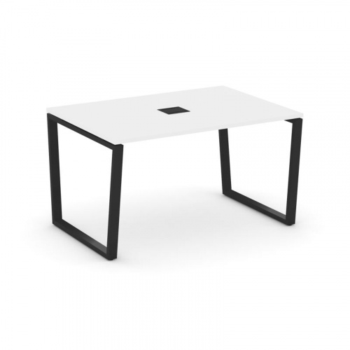 Style Project Стол переговорный SN-6T2.SPRG-001 Акация Лорка/Металл Антрацит/Заглушка Металл Антраци фото 5