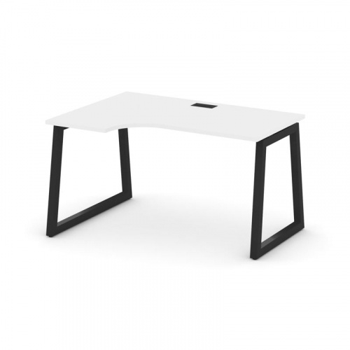 Style Project Стол рабочий эргоном. SN-5T1.SPA-001(L) Акация Лорка/Металл Антрацит/Заглушка Пластик фото 9 Style Project Стол рабочий эргоном. SN-5T1.SPA-001(L) Акация Лорка/Металл Антрацит/Заглушка Пластик фото 9