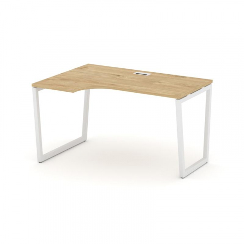 Style Project Стол рабочий эргоном. SN-4T2.SPA-002(L) Акация Лорка/Металл Антрацит/Заглушка Пластик фото 3 Style Project Стол рабочий эргоном. SN-4T2.SPA-002(L) Акация Лорка/Металл Антрацит/Заглушка Пластик фото 3