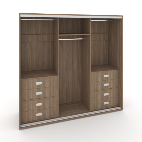 Корпус 3-х секционного шкафа низкого L=2369мм Maris SH.K3-6.2 K5 фото 2