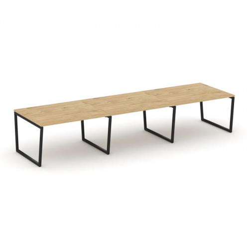 Style Project Стол переговорный SN-4T2.SPRG-053.3 Акация Лорка/Металл Антрацит 4410*1180*750 Style Project Стол переговорный SN-4T2.SPRG-053.3 Акация Лорка/Металл Антрацит 4410*1180*750