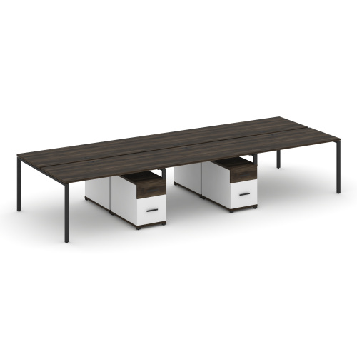 Бенч-система на 6 мест с 2 опорными тумбами Concept CN.DRS-347 фото 9