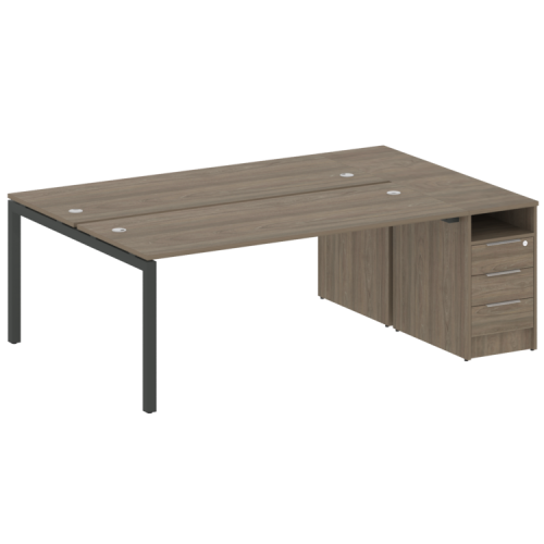 Бенч-система с тумбой на П-обр. м/к Metal System Quattro 50БП.РС-СТП-2.5 фото 3 Бенч-система с тумбой на П-обр. м/к Metal System Quattro 50БП.РС-СТП-2.5 фото 3