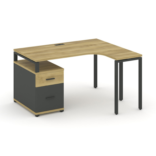 Стол эргономичный с опорной тумбой Concept CN.SA-303(R) Стол эргономичный с опорной тумбой Concept CN.SA-303(R)