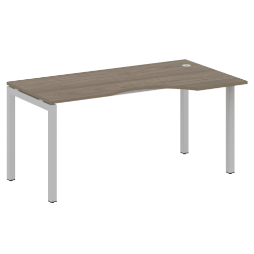 Стол криволинейный правый на П-обр. м/к Metal System Quattro 50БП.СА-1 (R) фото 2 Стол криволинейный правый на П-обр. м/к Metal System Quattro 50БП.СА-1 (R) фото 2