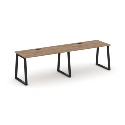 Style Project Рабочая станция 1 сторон. SN-6T1.ORS-013 Акация Лорка/Металл Антрацит/Заглушка Пластик фото 5 Style Project Рабочая станция 1 сторон. SN-6T1.ORS-013 Акация Лорка/Металл Антрацит/Заглушка Пластик фото 5