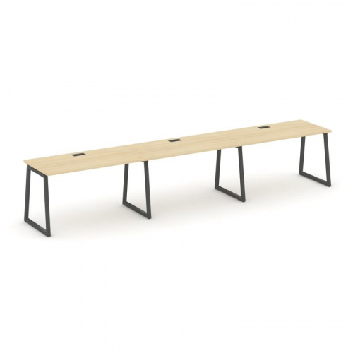 Style Project Рабочая станция 1 сторон. SN-4T1.ORS-033 Акация Лорка/Металл Антрацит/Заглушка Пластик фото 28