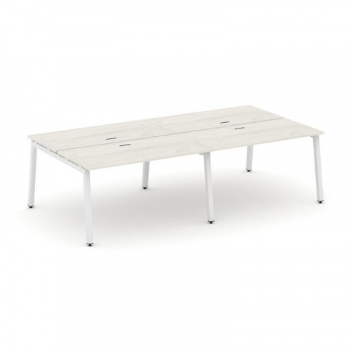 Style Project Рабочая станция 2-х сторон. SN-5A.DRS-034 Белый/Металл Антрацит 3160*1232*750 фото 19