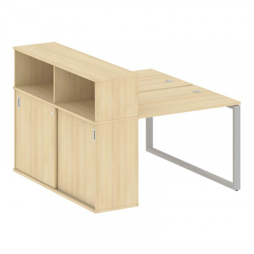 Бенч-система с шкафом-купе на О-обр. м/к Metal System БО.РС-СШК-2.1 фото 15