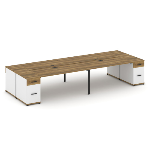 Бенч-система на 4 места с 2 опорными тумбами Concept CN.DRS-432 фото 7 Бенч-система на 4 места с 2 опорными тумбами Concept CN.DRS-432 фото 7