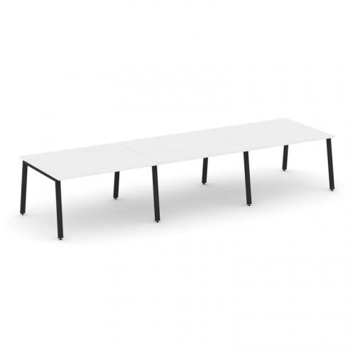 Style Project Стол переговорный SN-6A.SPRG-053.3 Тиквуд Светлый/Металл Антрацит 4140*1180*750 фото 7 Style Project Стол переговорный SN-6A.SPRG-053.3 Тиквуд Светлый/Металл Антрацит 4140*1180*750 фото 7