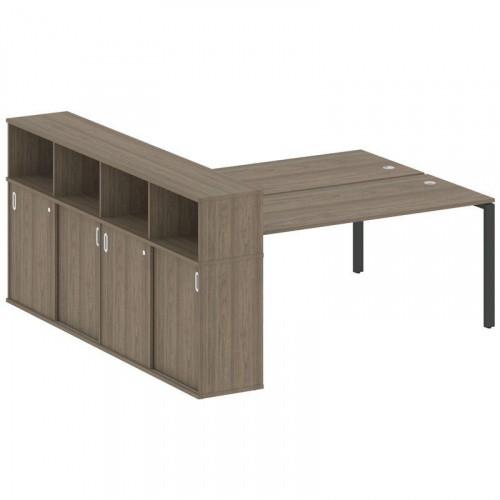 Бенч-система с шкафом-купе на П-обр. м/к Metal System БП.РС-СШК-4.5 фото 15 Бенч-система с шкафом-купе на П-обр. м/к Metal System БП.РС-СШК-4.5 фото 15