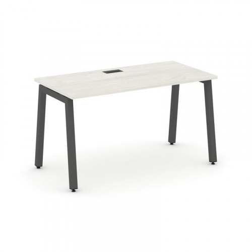 Style Project Стол письменный SN-5A.SP-003 Антрацит/Металл Белый 1380*600*750 фото 26