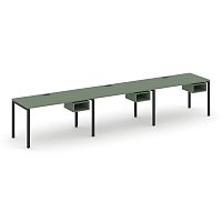 Бенч-система на 3 места с подвесными тумбами Concept CN.ORS-123