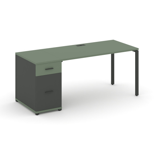 Стол офисный с опорной тумбой Concept CN.SP-408 фото 2 Стол офисный с опорной тумбой Concept CN.SP-408 фото 2