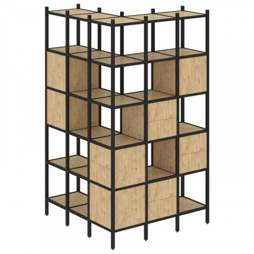 Стеллаж офисный угловой Loft VR.L-53 фото 3 Стеллаж офисный угловой Loft VR.L-53 фото 3