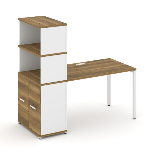 Стол офисный с опорным распашным шкафом Concept CN.SP-230 Стол офисный с опорным распашным шкафом Concept CN.SP-230