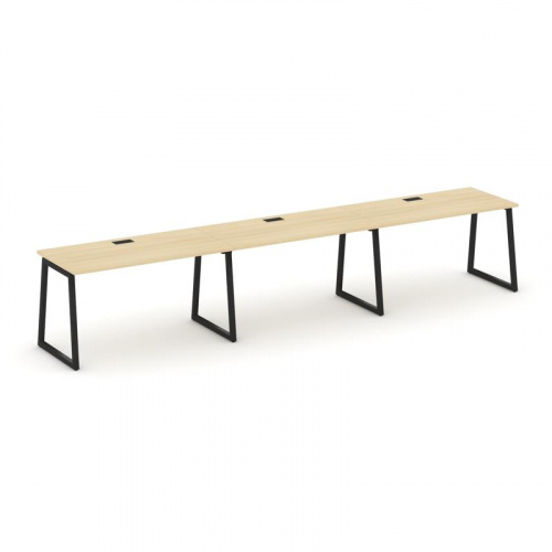 Style Project Рабочая станция 1 сторон. SN-4T1.ORS-033 Акация Лорка/Металл Антрацит/Заглушка Пластик фото 25