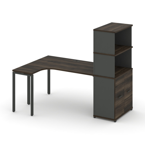 Стол эргономичный с опорным распашным шкафом Concept CN.SA-215(L) Стол эргономичный с опорным распашным шкафом Concept CN.SA-215(L)